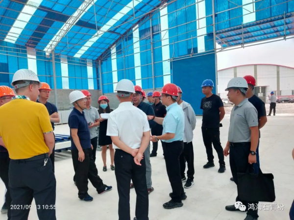 贵州省工信厅、贵阳市工信局、息烽县工信局及息烽县园区办到我司考察